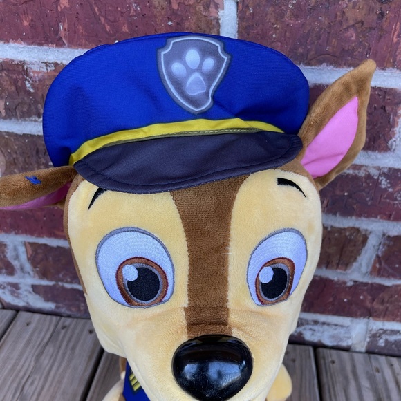 Preloved Stuffed Paw Patrol Chase The Police Dog 16” Tall - Picture 7 of 16